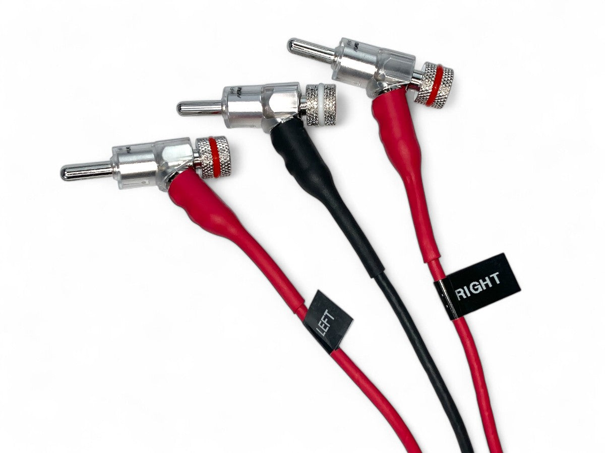 Black Dragon Speaker Cable for REL Subwoofers