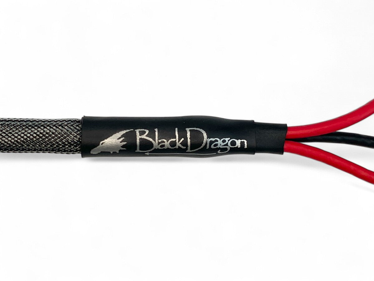 Black Dragon Speaker Cable for REL Subwoofers