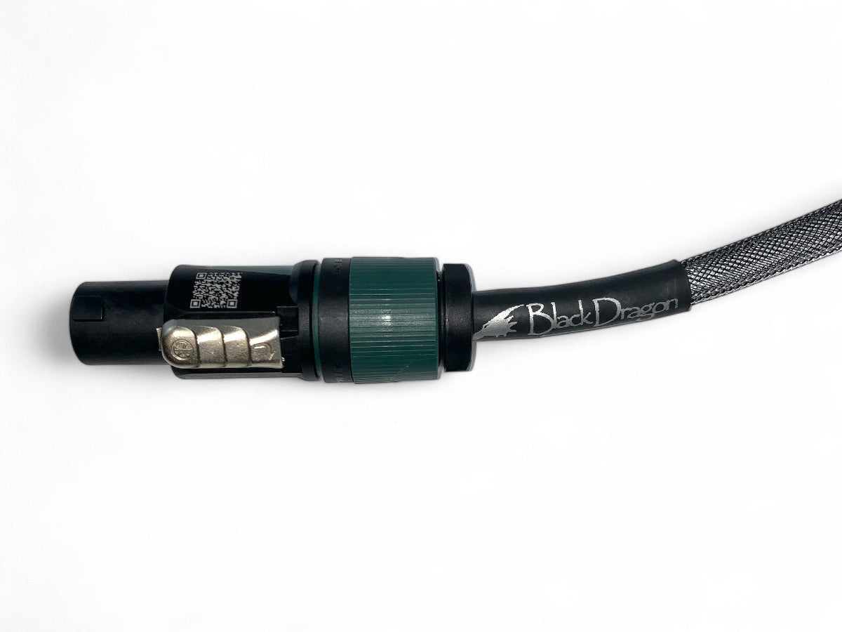 Black Dragon Speaker Cable for REL Subwoofers