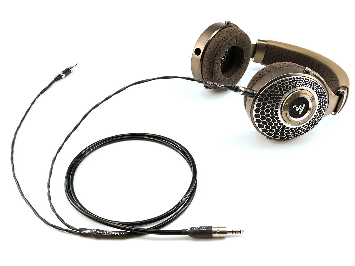 Black Dragon Premium Cable for Focal Clear MG Headphones