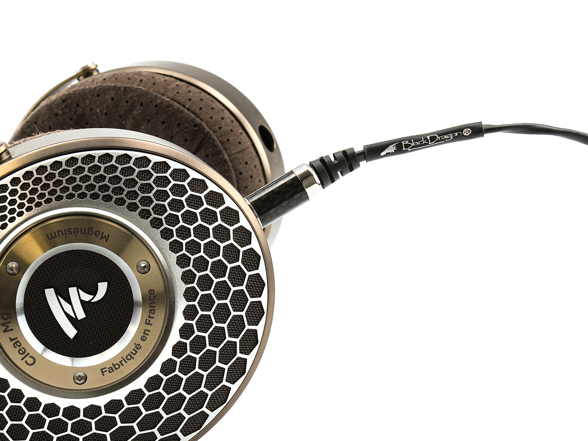 Black Dragon Premium Cable for Focal Clear MG Headphones