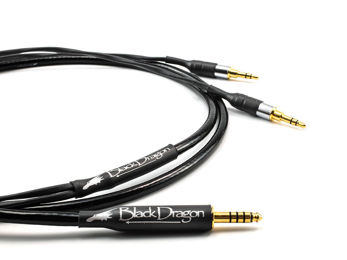Black Dragon Headphone Cable - Universal (Fits Most)