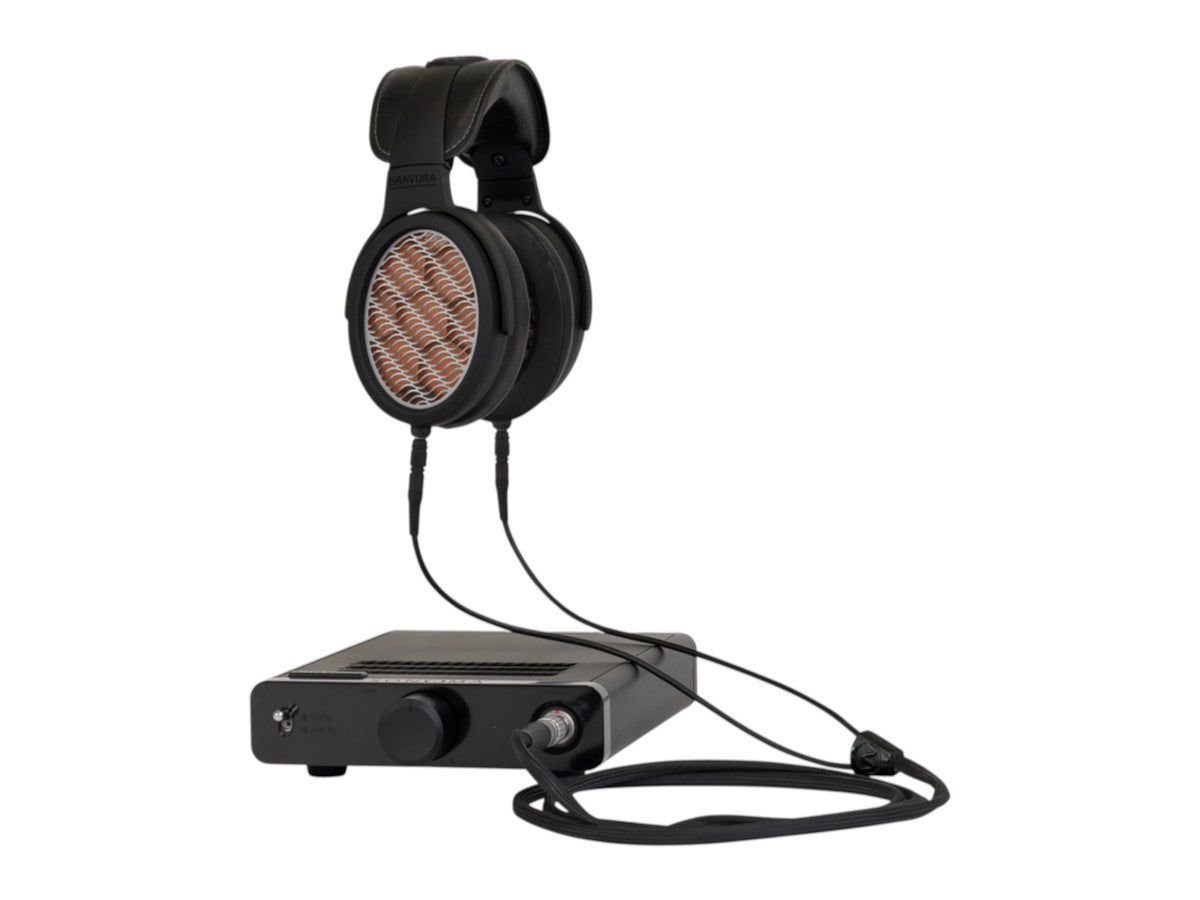 Bravura Electrostatic Headphones + Amplifier System