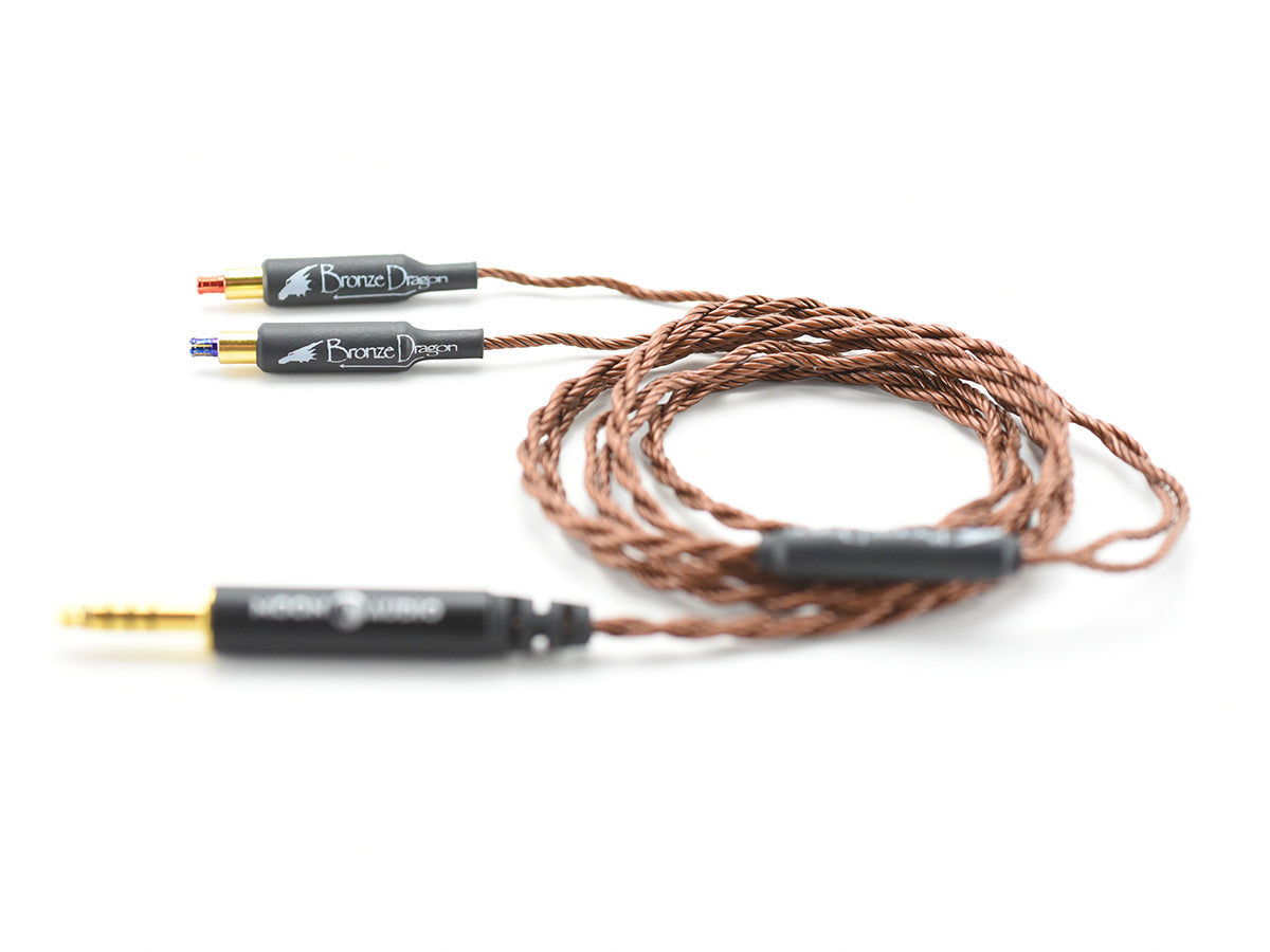 Bronze Dragon Headphone Cable for AudioTechnica AT-WP900