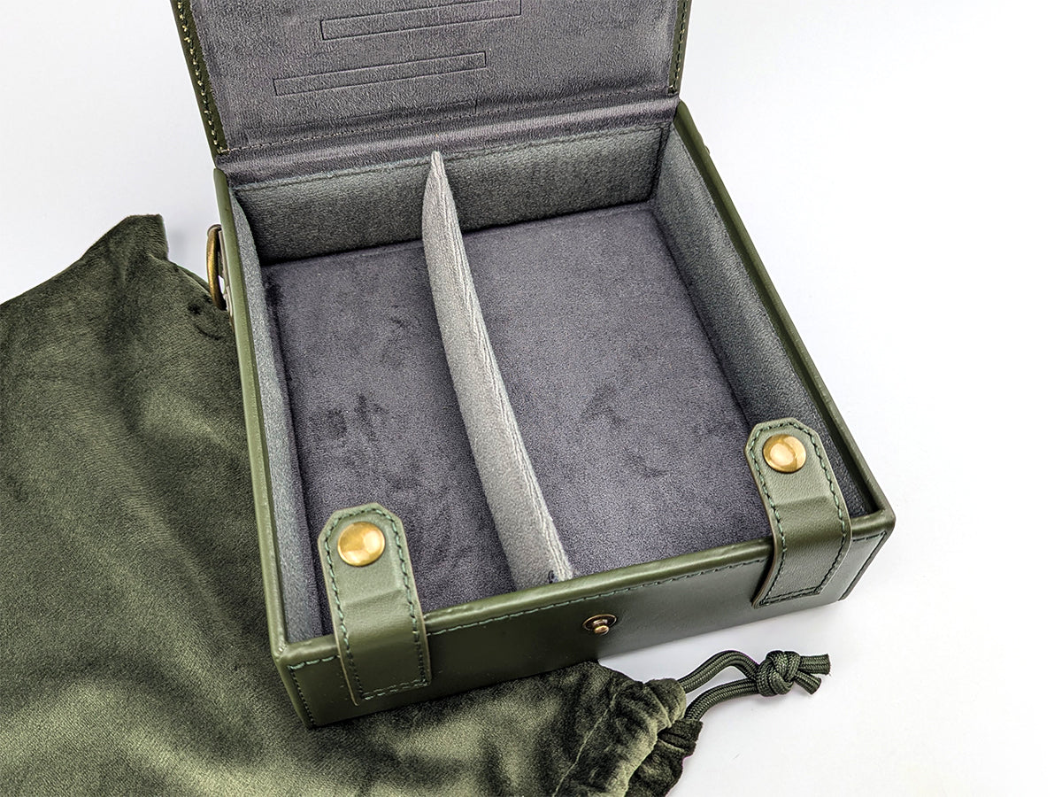 IEM or DAP Leather Carrying Case