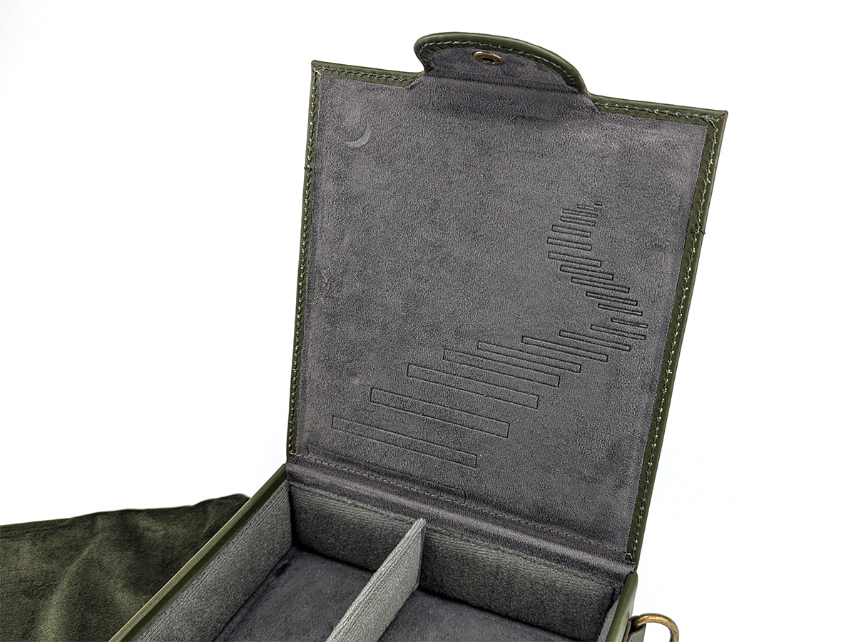 IEM or DAP Leather Carrying Case