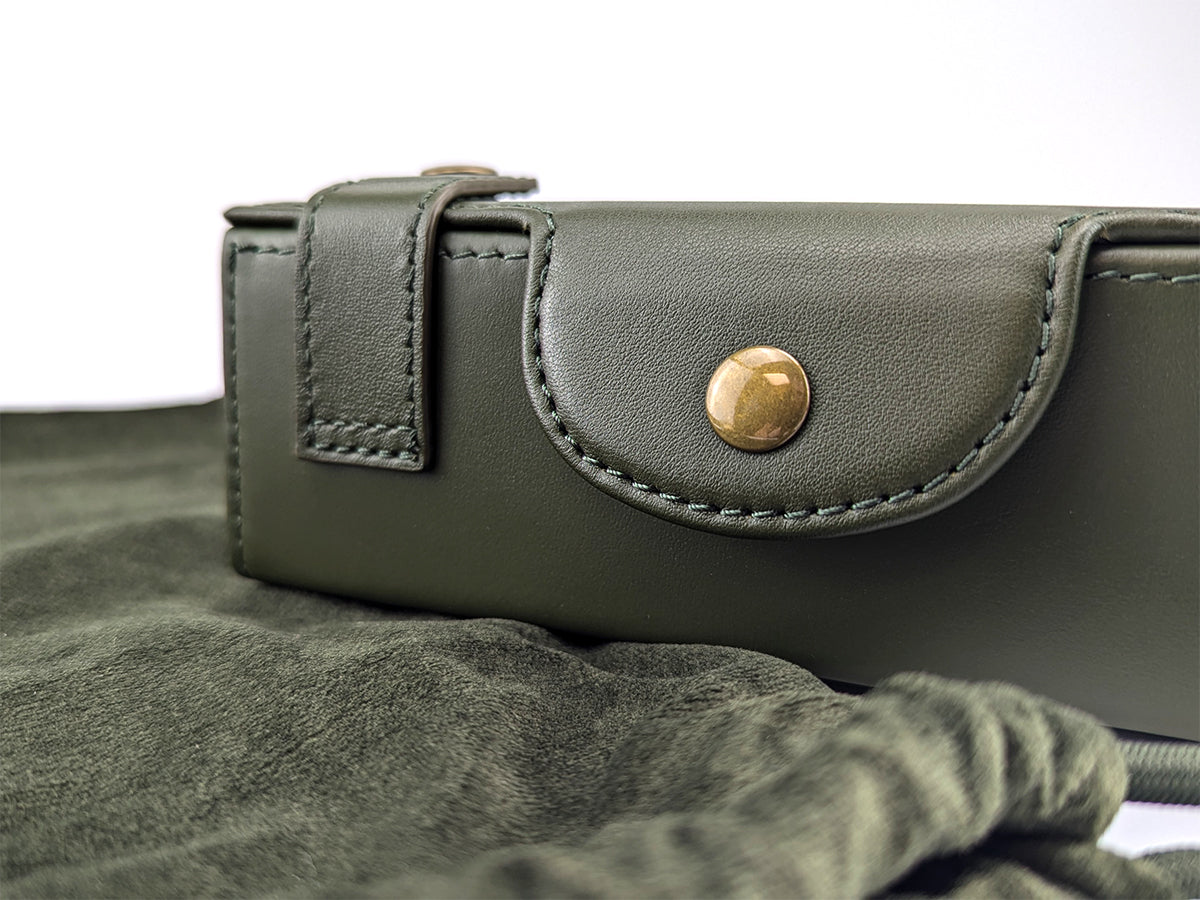 IEM or DAP Leather Carrying Case