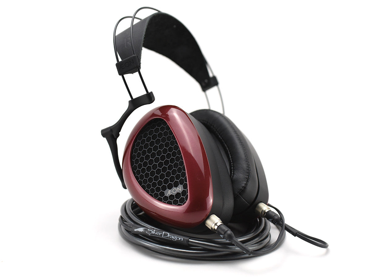 Dan Clark Aeon 2 Open headphones with Silver Dragon