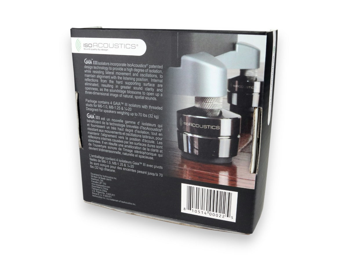 GAIA III Speaker Isolation Feet