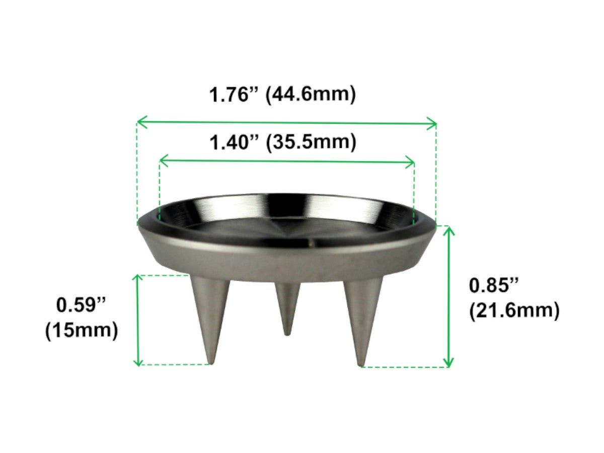 Carpet Spikes for GAIA I, II, III Isolators (4 Pack)