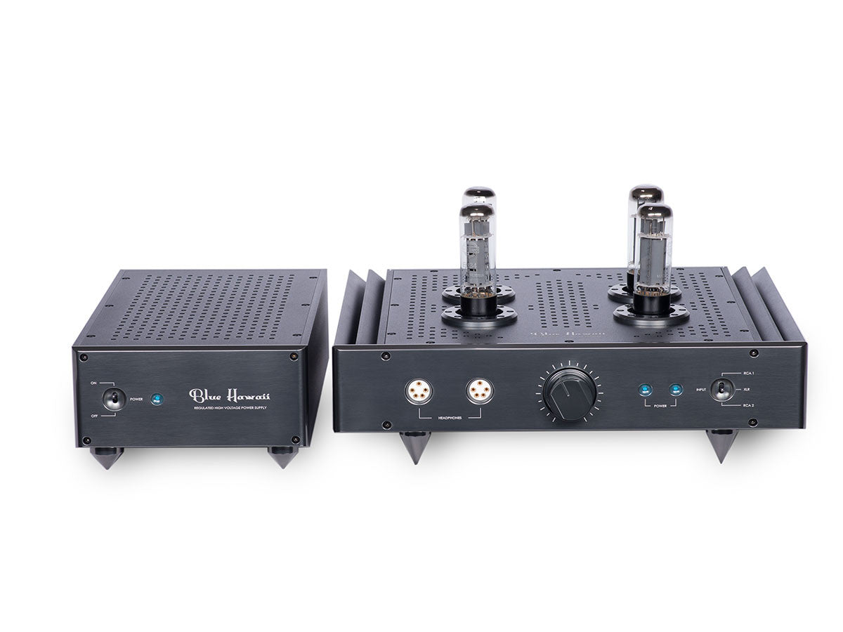 HeadAmp Blue Hawaii Front in Satin Black