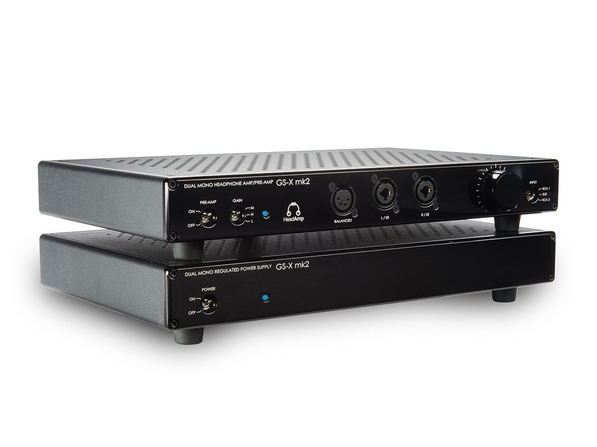 HeadAmp GSX mk2 Black Angled