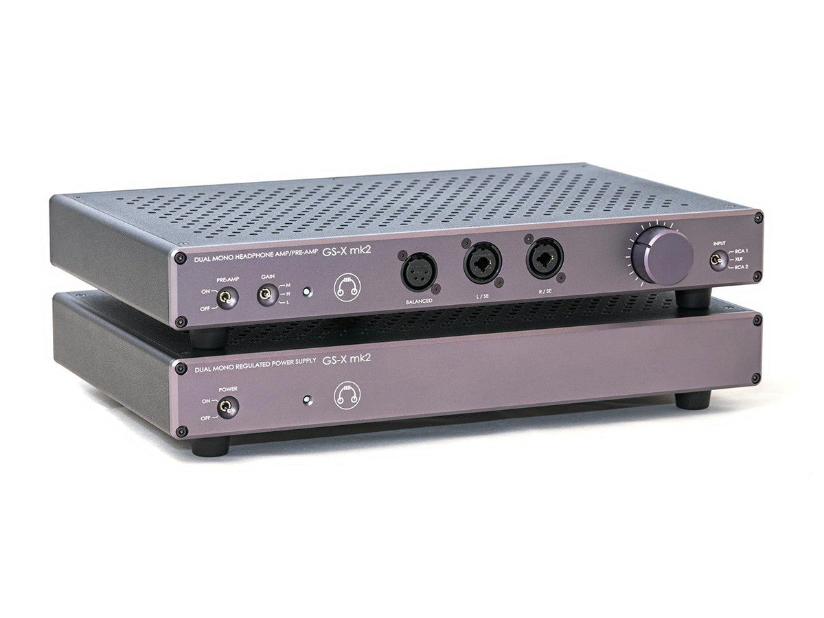 HeadAmp GSX mk2 Satin Grey Angled