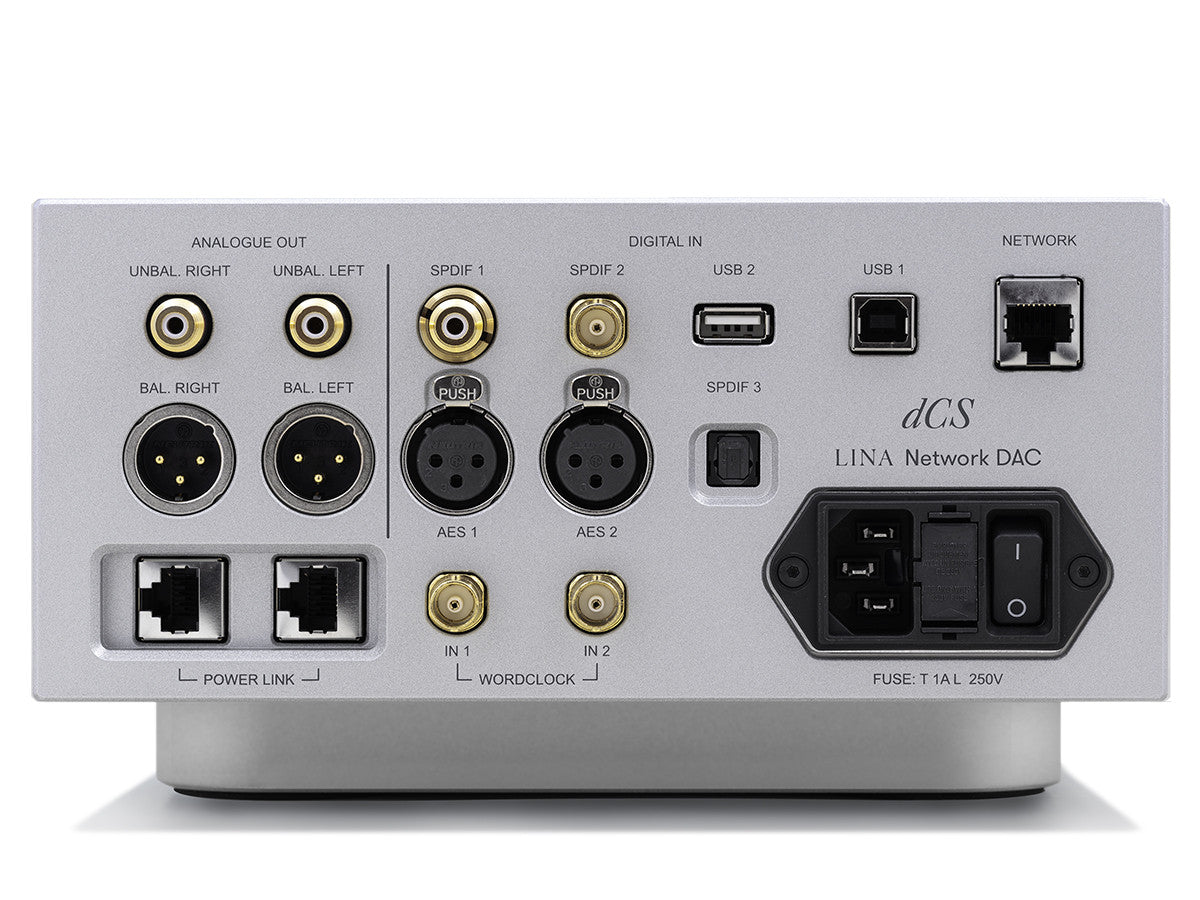 dCS Lina Network DAC Silver Back