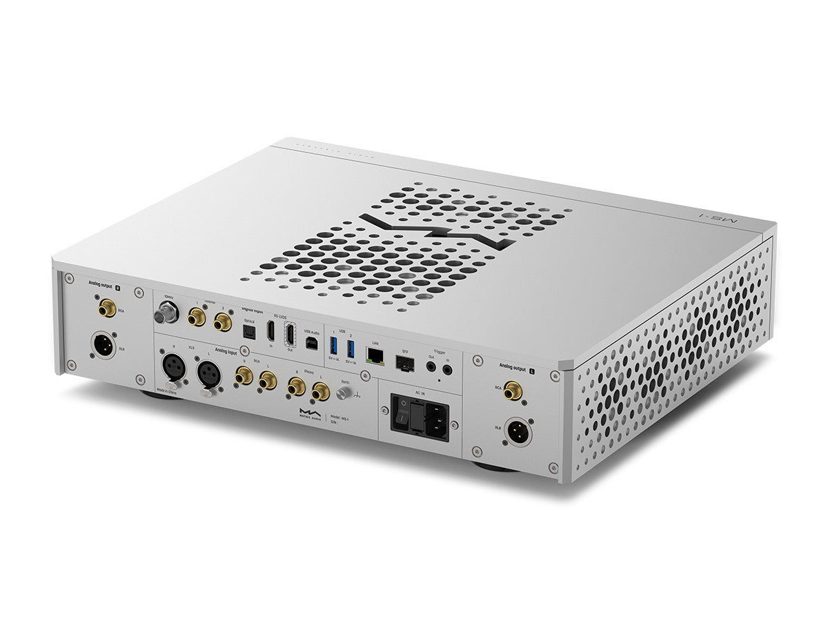 MS-1 Music Streamer Rear Angled