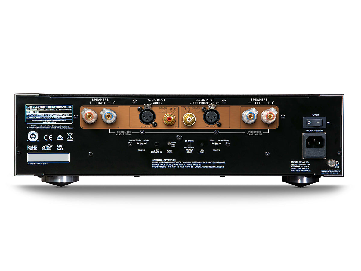 M23 Stereo Power Amplifier