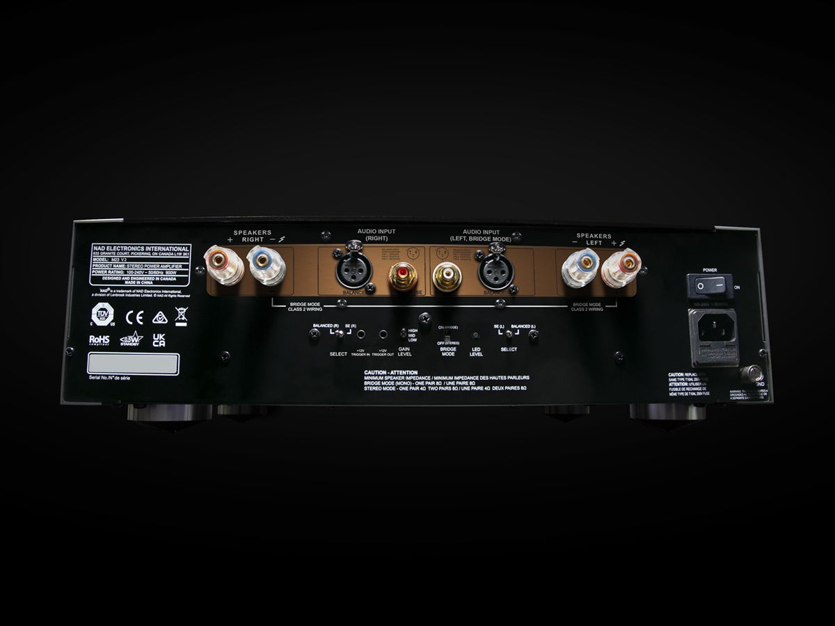 M23 V2 Stereo Power Amplifier