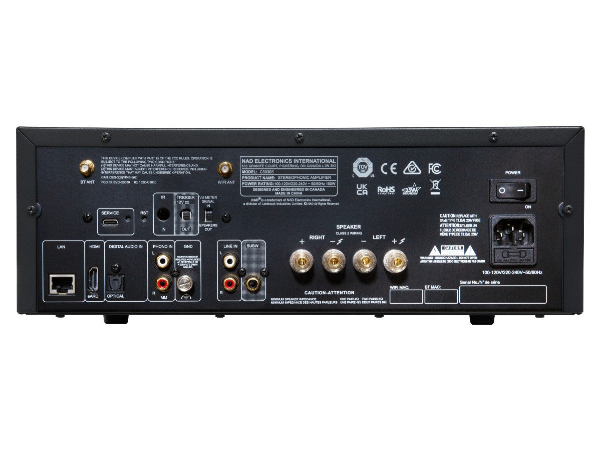 C 3030S Stereophonic Amplifier