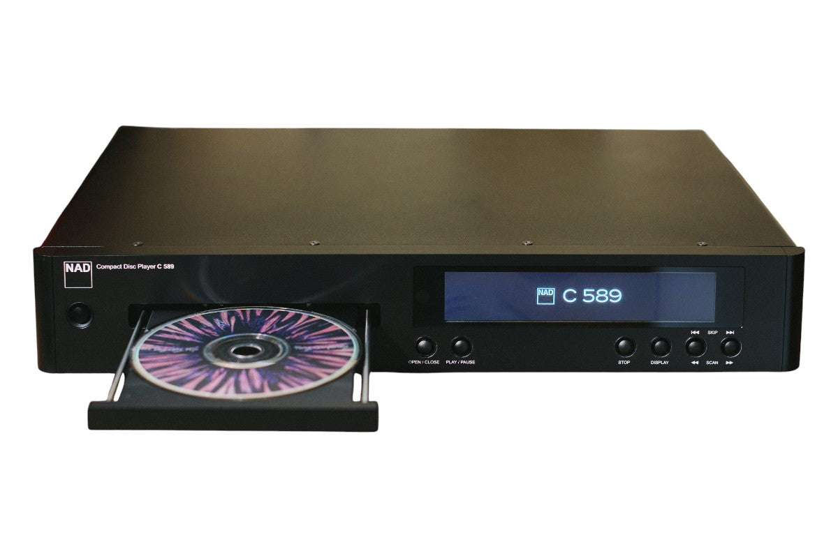 NAD565bee CDプレイヤー NAD C 589 – ESS SABRE DAC CD Player | Moon Audio