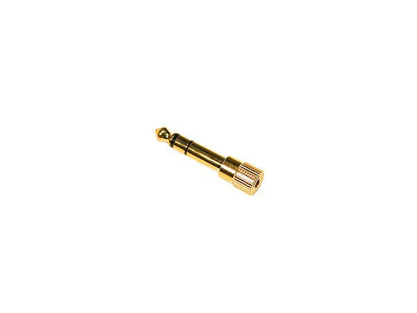 3.5mm to 1/4-inch connection adapter