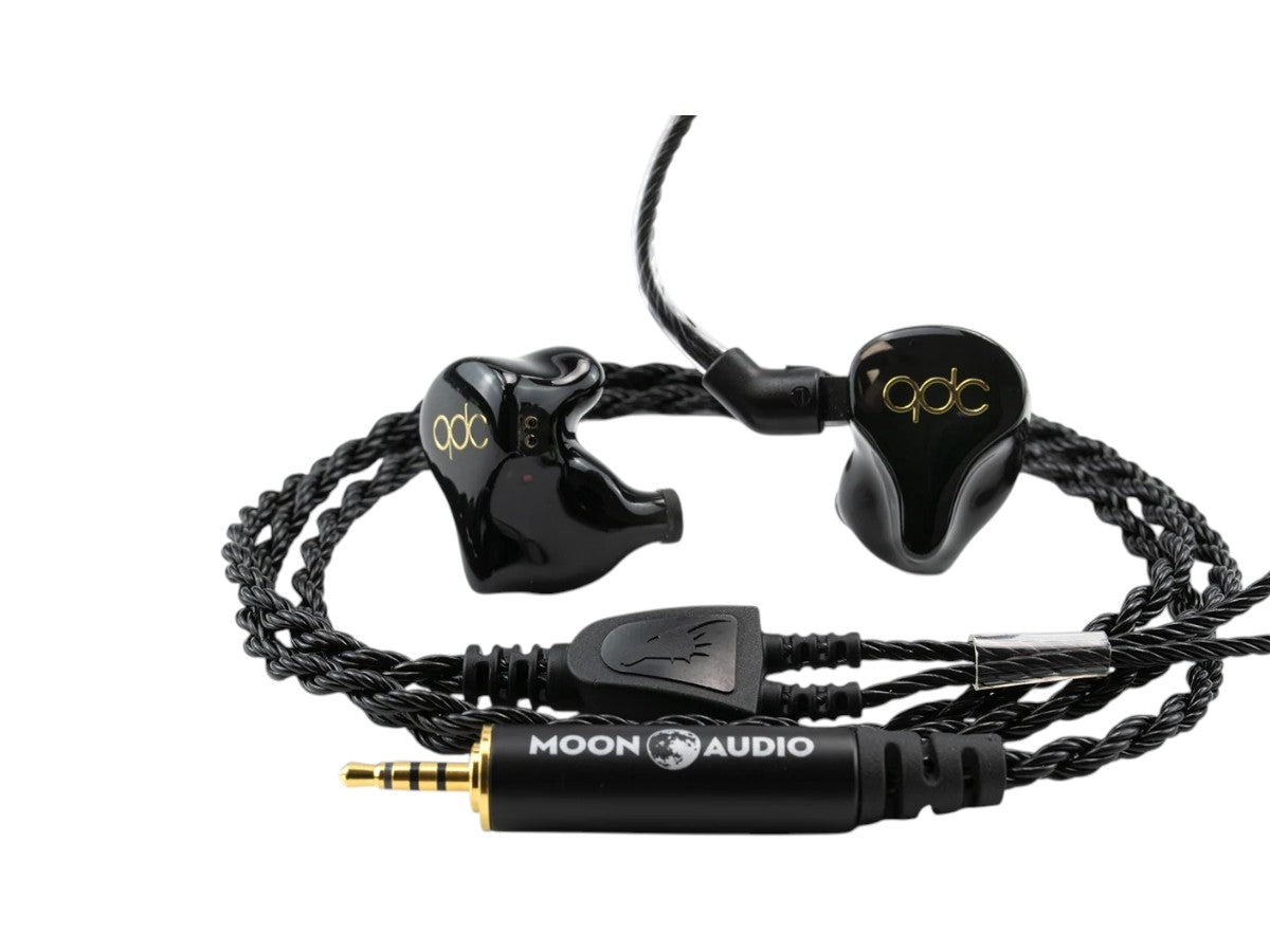 Black Dragon IEM Cable for QDC V2 | Moon Audio