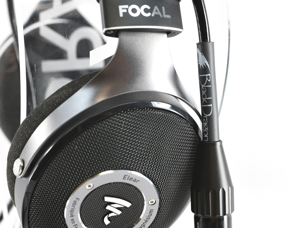 Black Dragon Premium Cable for Focal Radiance Headphones