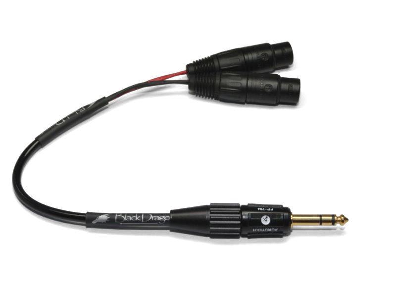 Black Dragon Headphone Adapter Cable