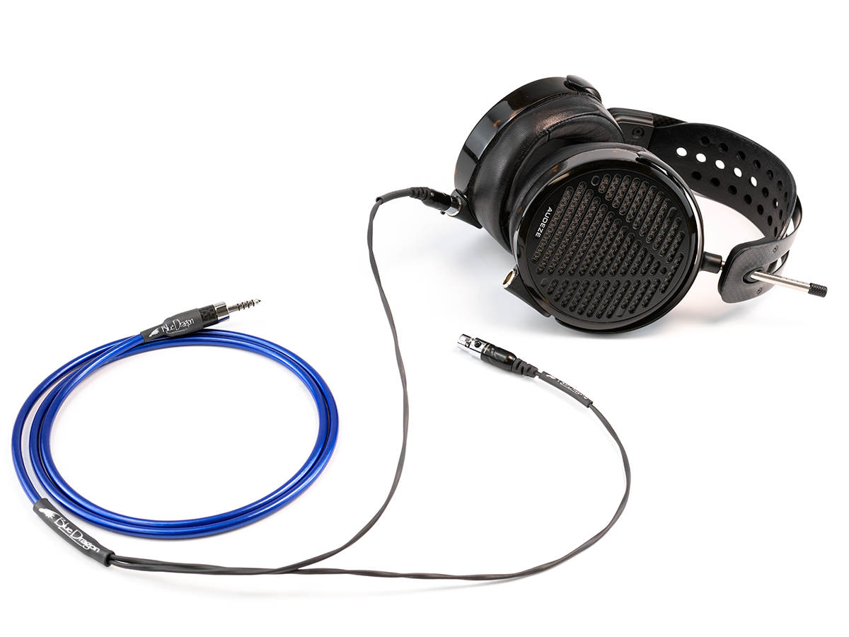 Blue Dragon Premium Cable for Audeze LCD Series Headphones Moon