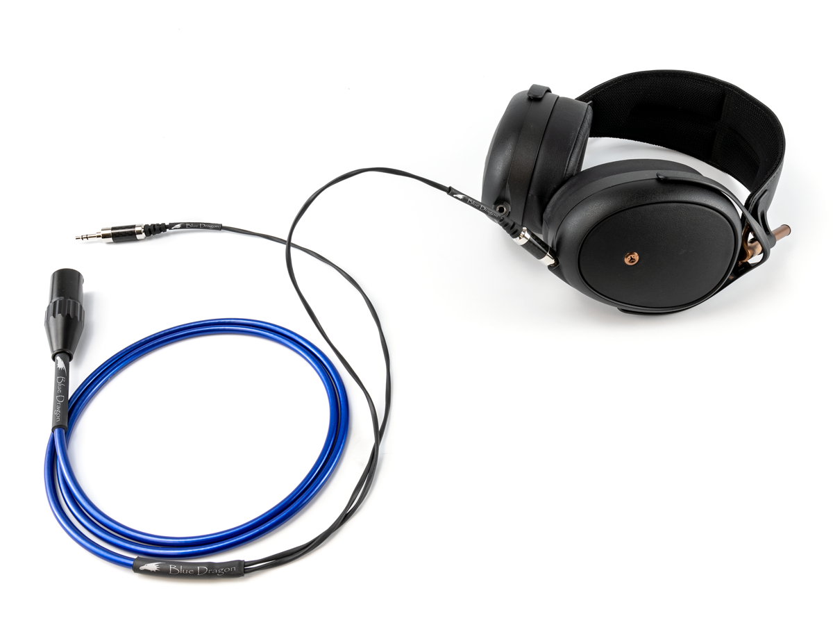 Blue Dragon Premium cable for Meze headphones with Liric