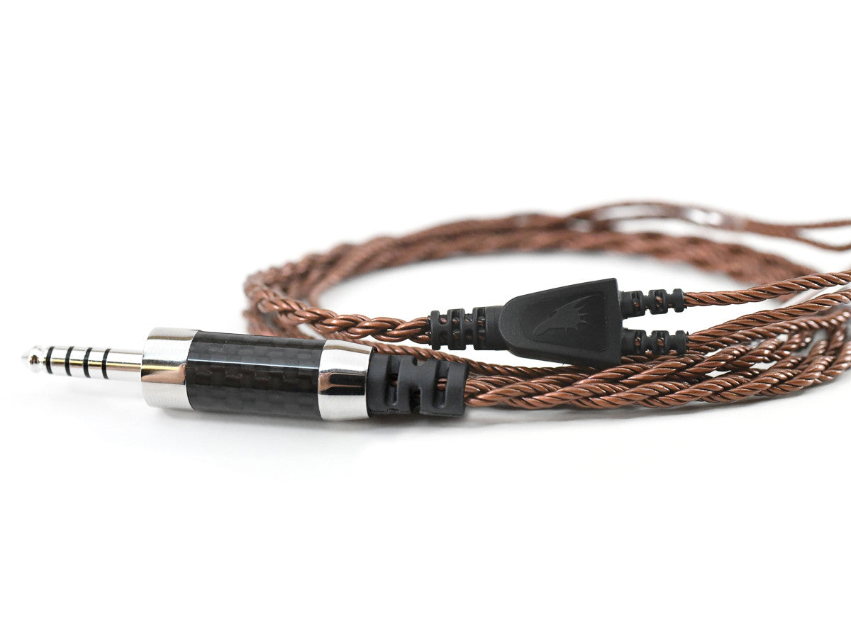 Bronze Dragon IEM with Furutech CF-7445 4.4mm Connector