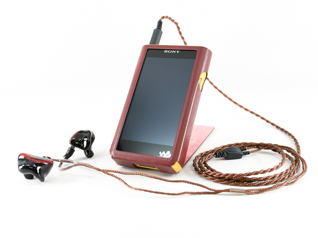 Bronze Dragon 2-pin IEM Cable with JH16 and Sony NW-WM1Z