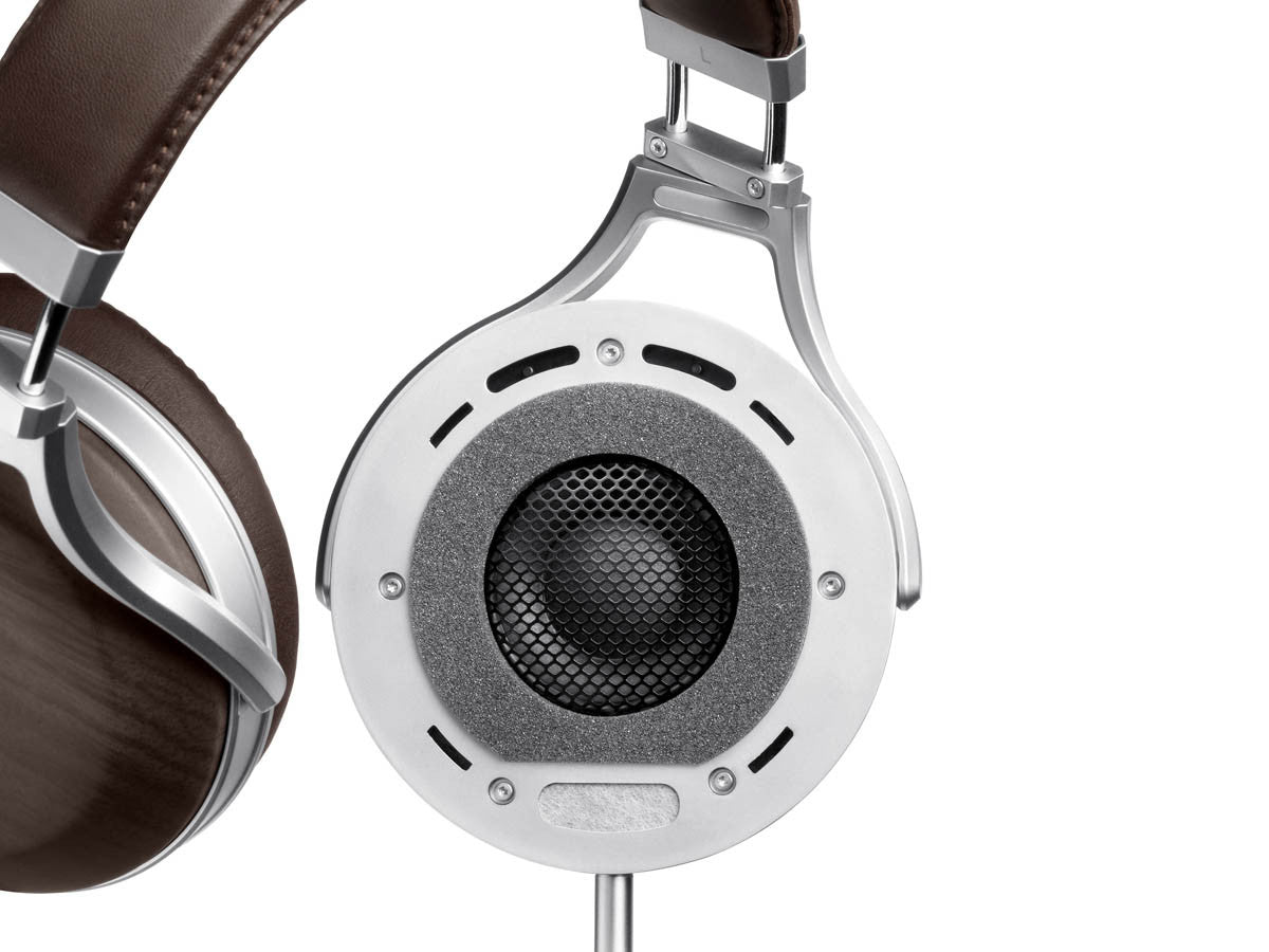DENON AH-D5200 headphones with Zebrawood cups