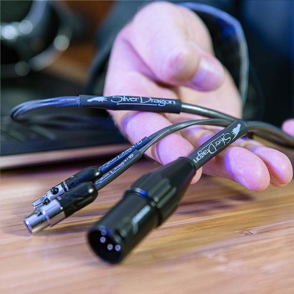 Silver Dragon Premium Cable for Meze Headphones
