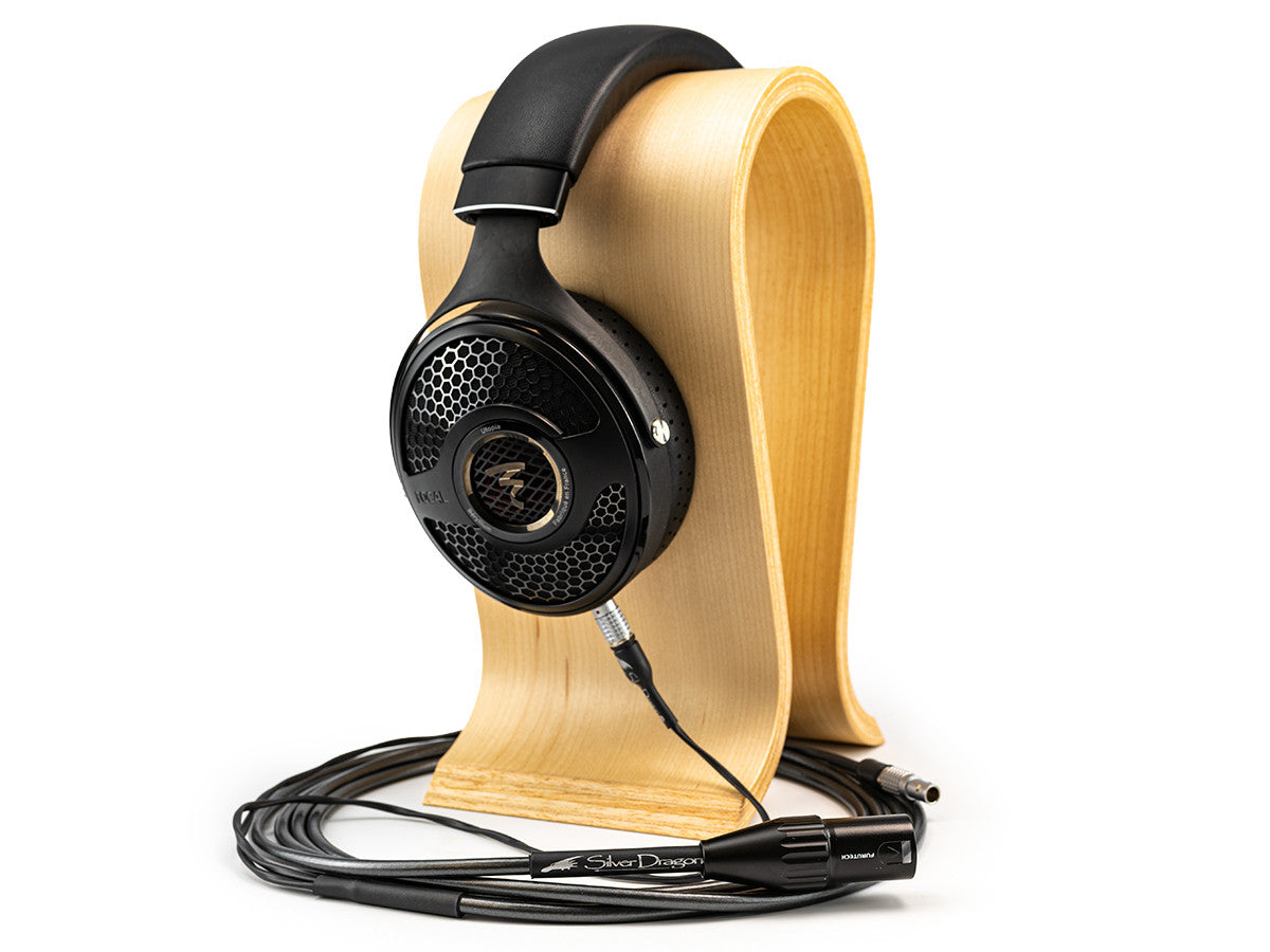 Focal Utopia 2022 Headphones with Silver Dragon Headphone Cable