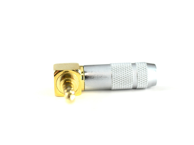 4 pole 3.5mm TRRS Gold Right Angle Mini Connector