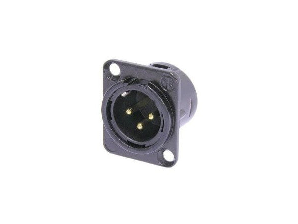 Chassis Mount Male XLR 3-Pin