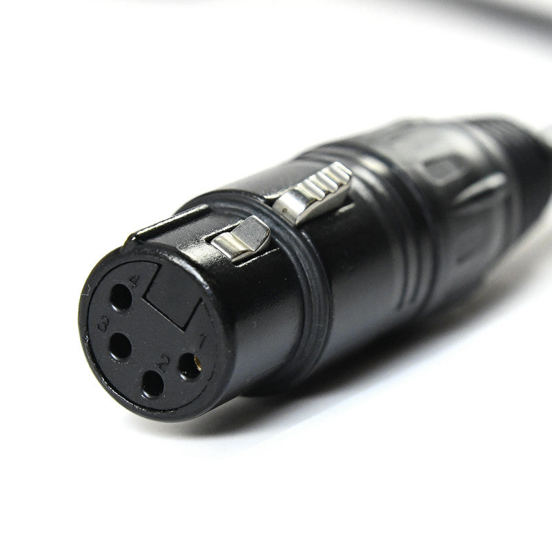 Female XLR Connector 4-Pin
