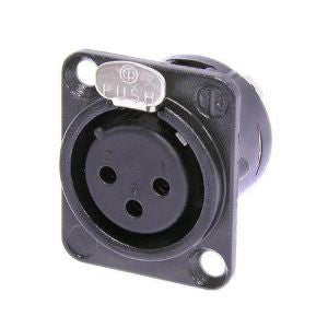 Chassis Mount Female XLR 3-Pin