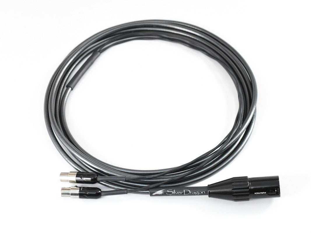 Silver Dragon Premium Cable for Meze Empyrean headphones