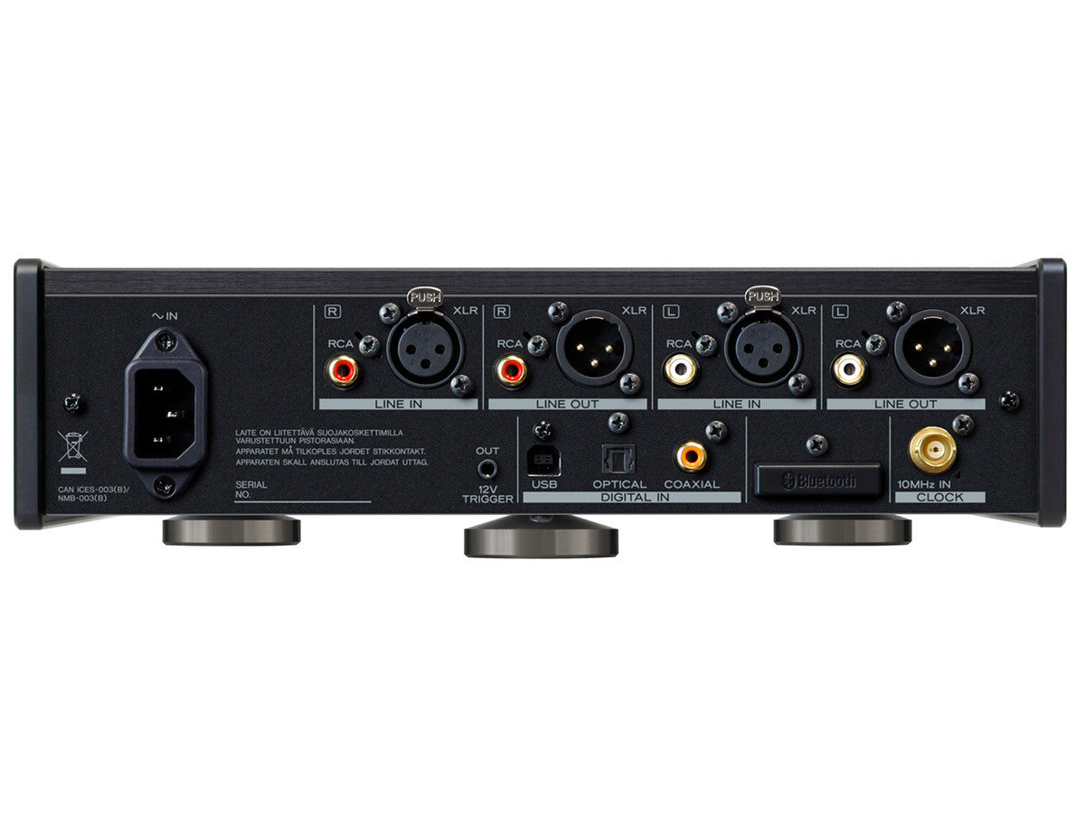 UD-507 DAC, Preamp, Headphone Amp Black Rear