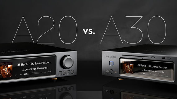 Aurender A30 vs. A20: Music Server Review & Comparison