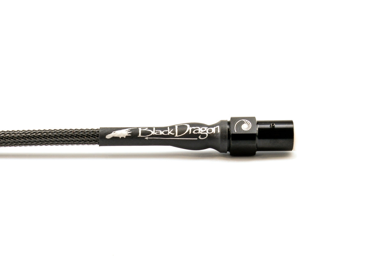 Black Dragon Phono DIN to RCA Cable - Cardas SDIN Connector
