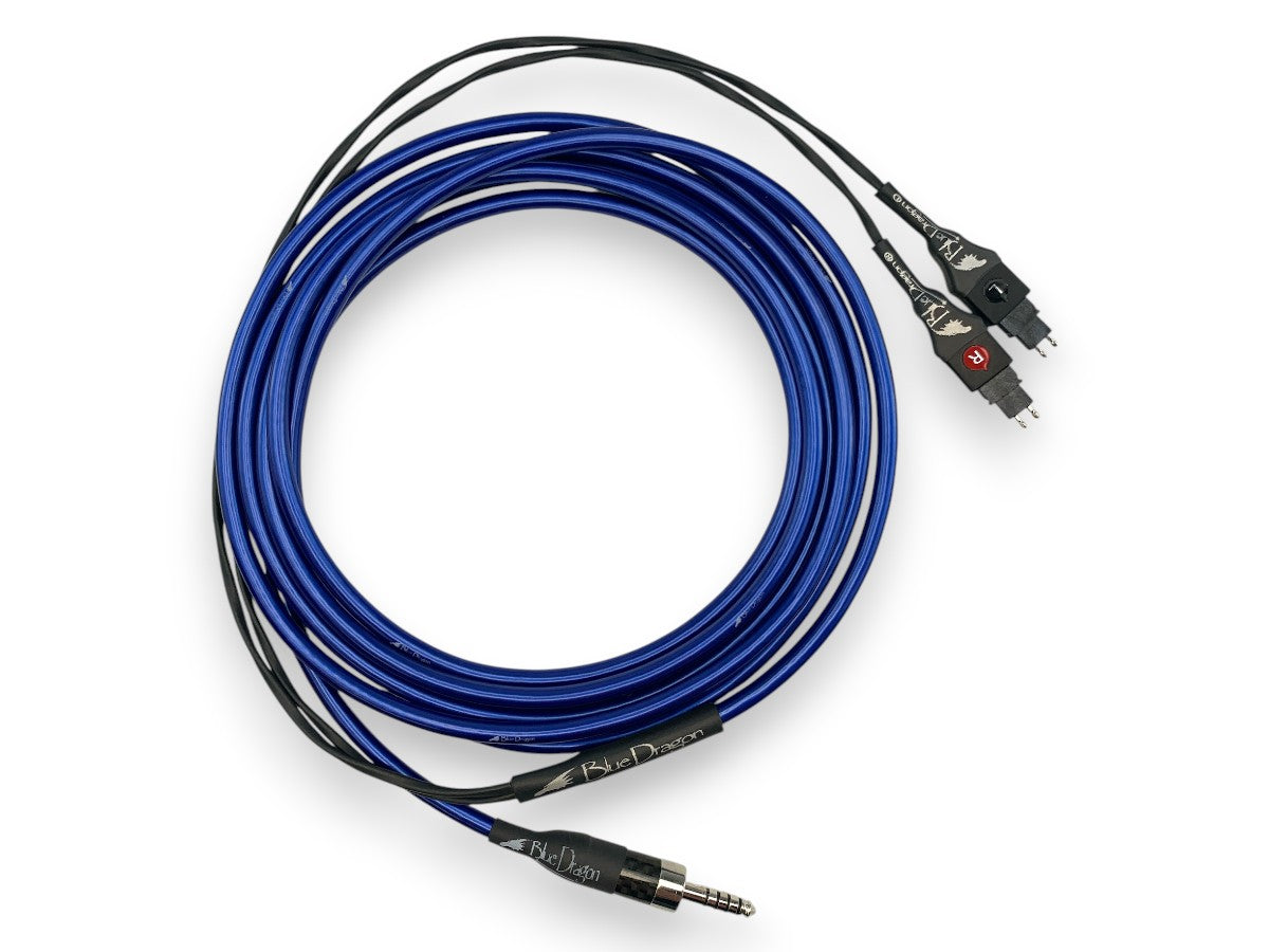 Blue Dragon Headphone Cable | Moon Audio