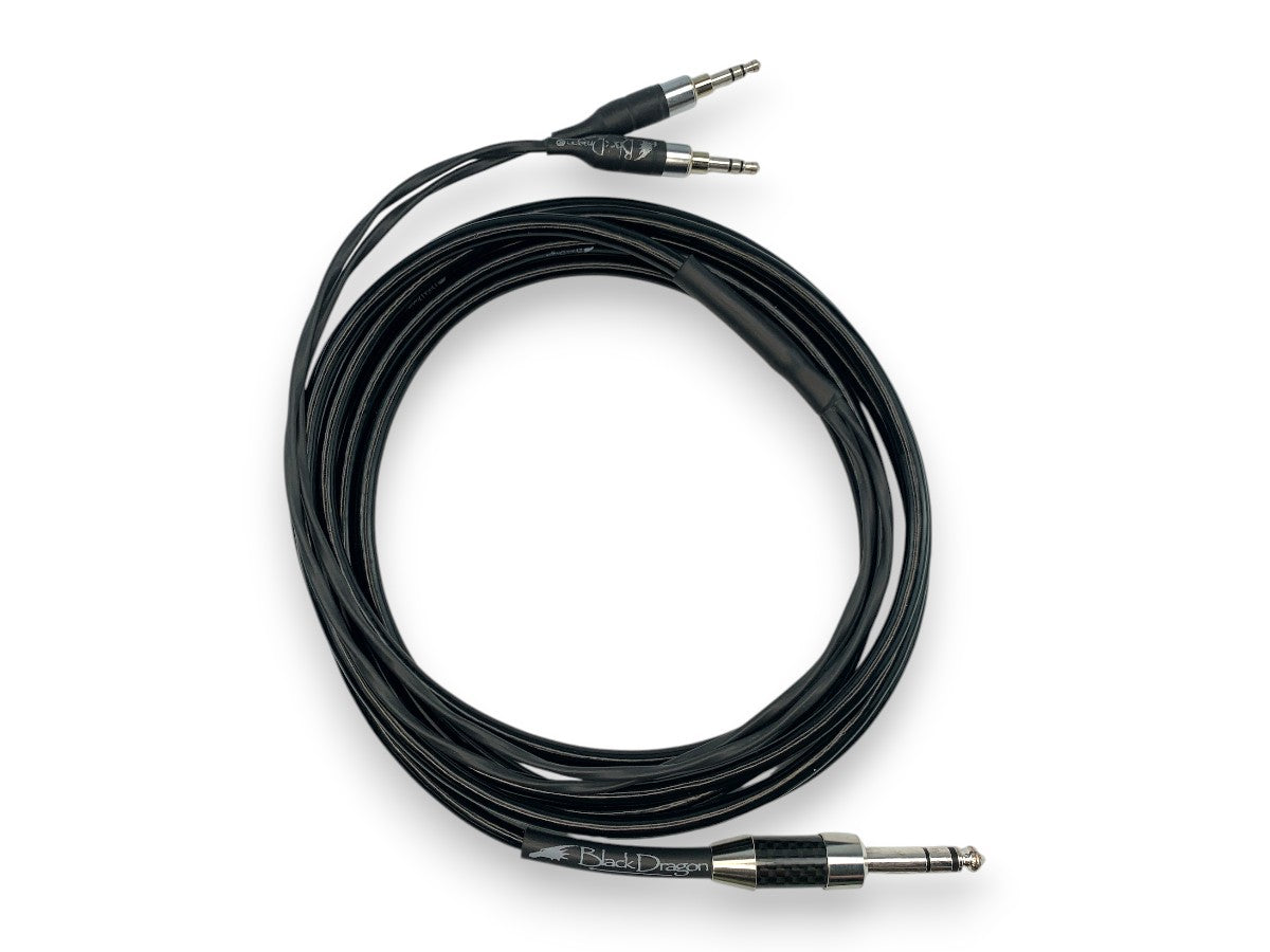 Black Dragon Headphone Cable - B-Stock