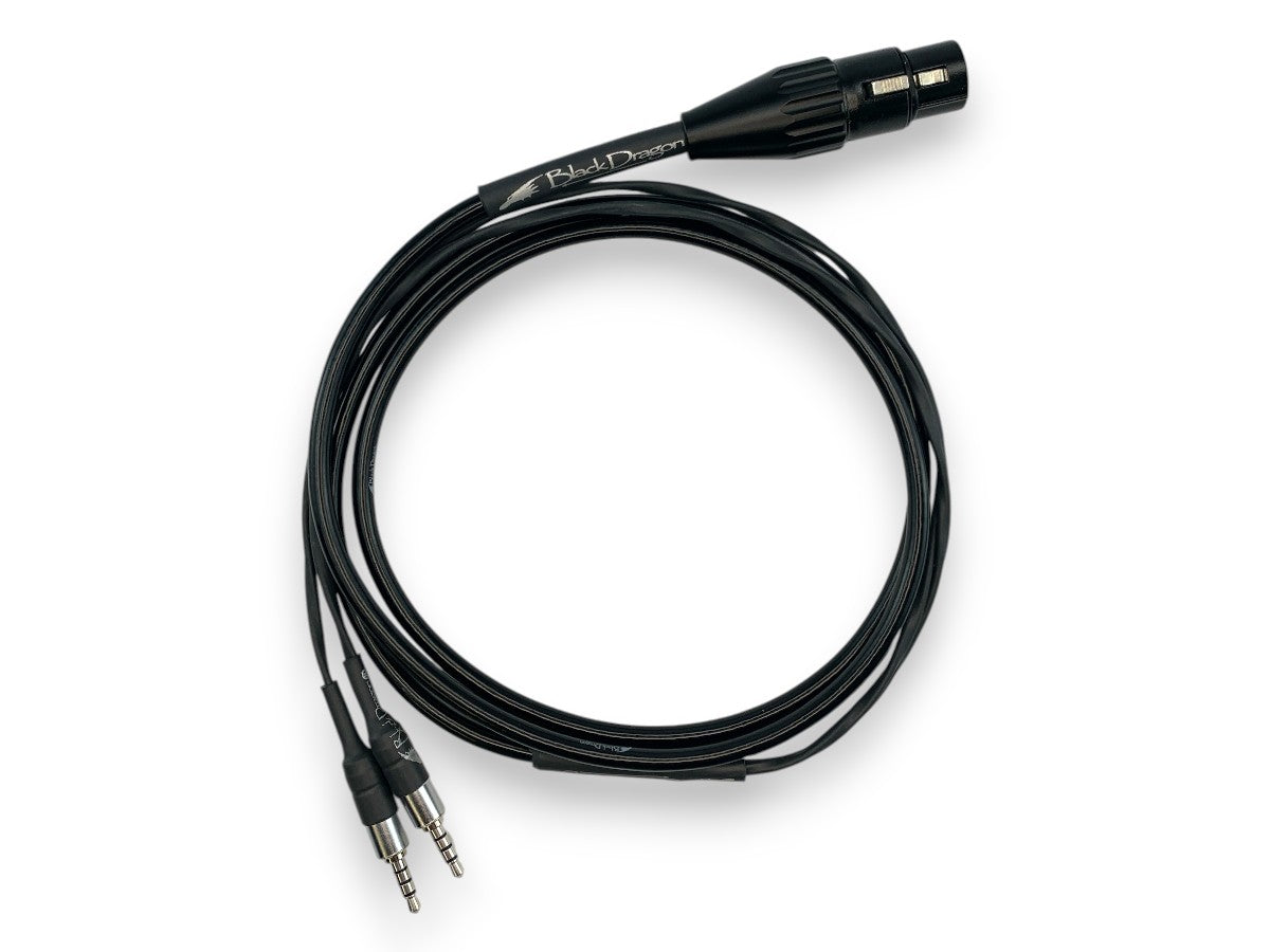 Black Dragon Headphone Cable - B-Stock