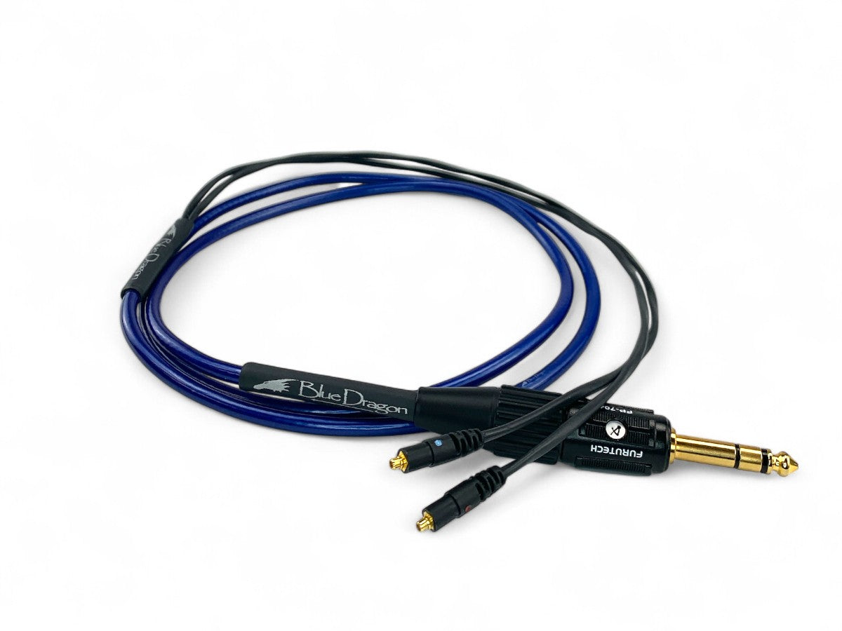 moon audio Blue Dragon ヘッドホン リケーブル Blue Dragon Headphone Cable | Moon Audio
