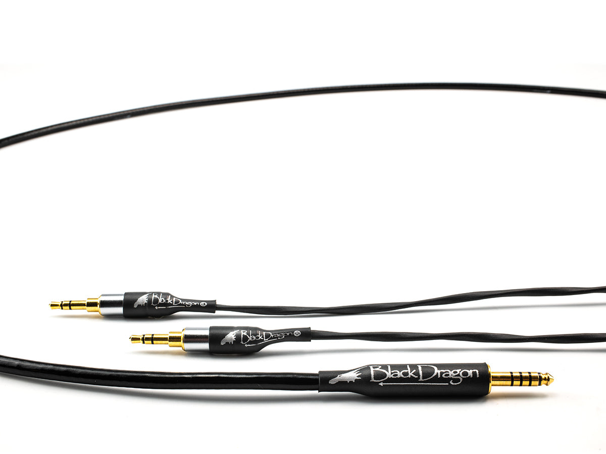 Black Dragon Headphone Cable V2 | Moon Audio
