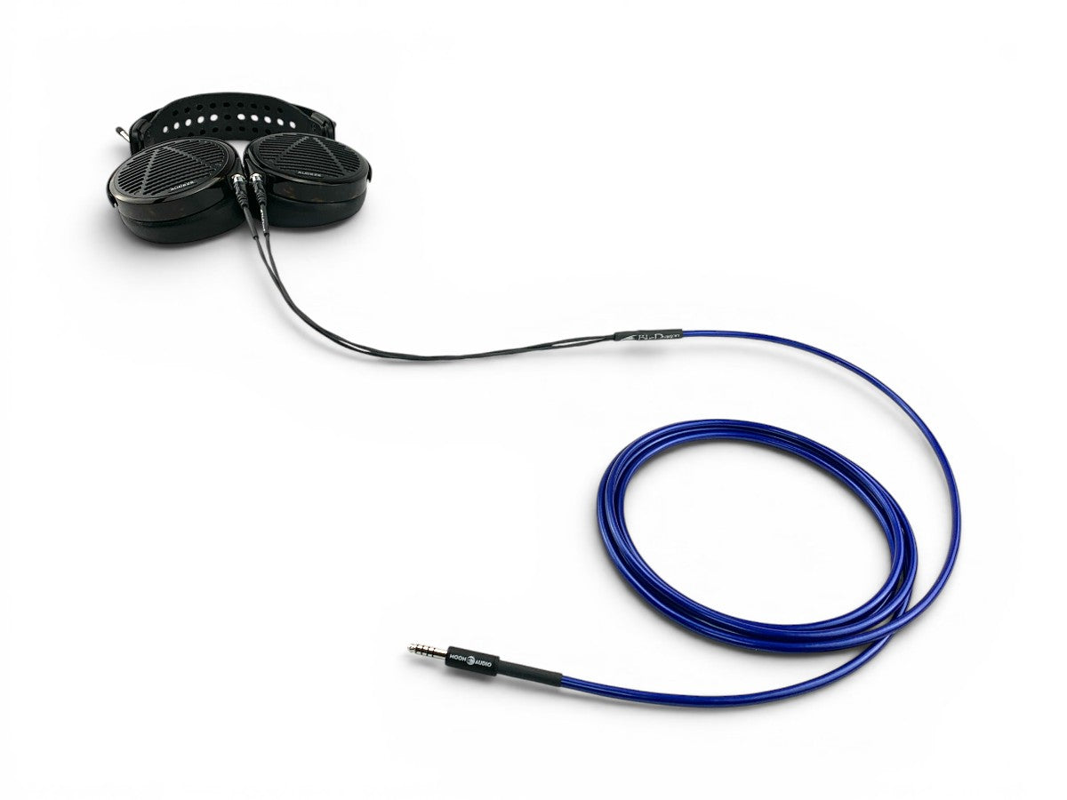 moon audio Blue Dragon ヘッドホン リケーブル Blue Dragon Headphone Cable | Moon Audio