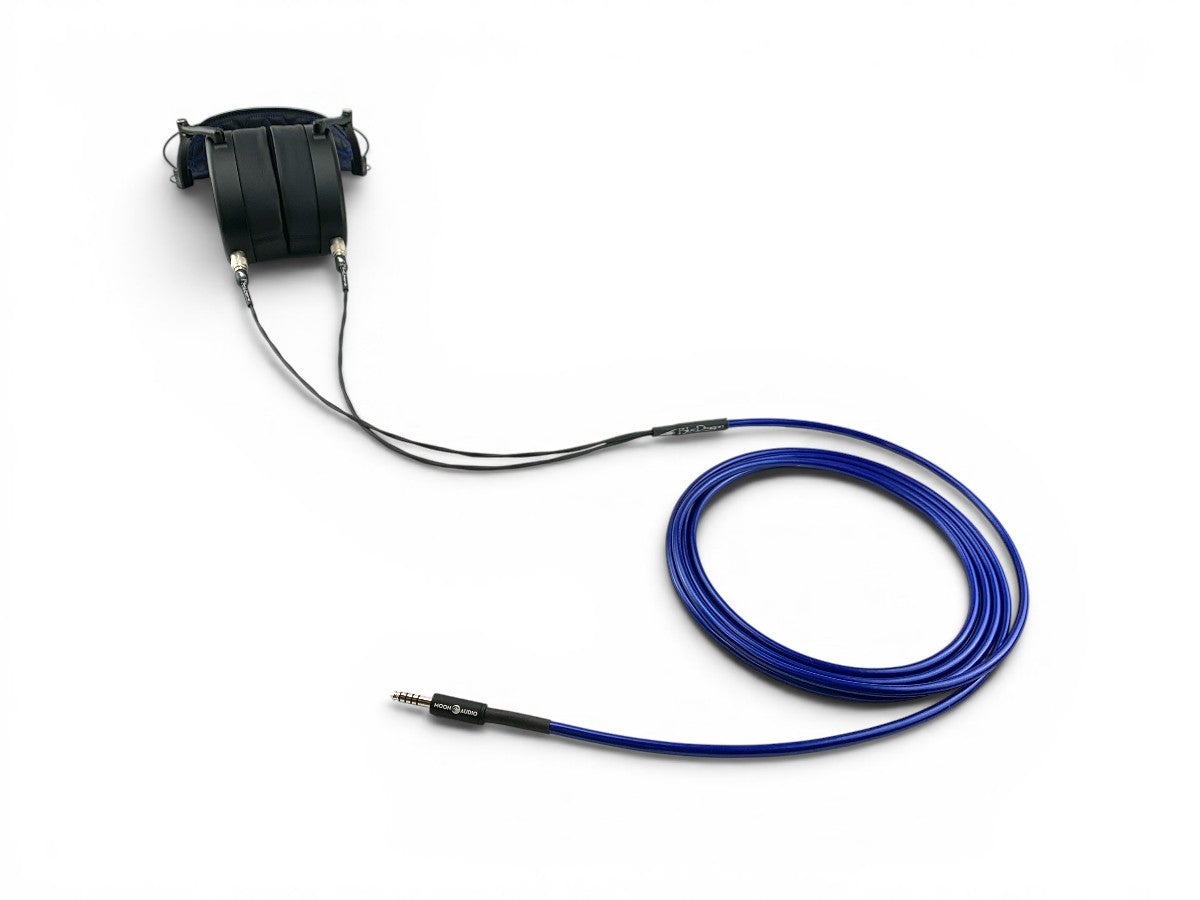 Blue Dragon Premium Cable for Dan Clark Audio Headphones | Moon Audio