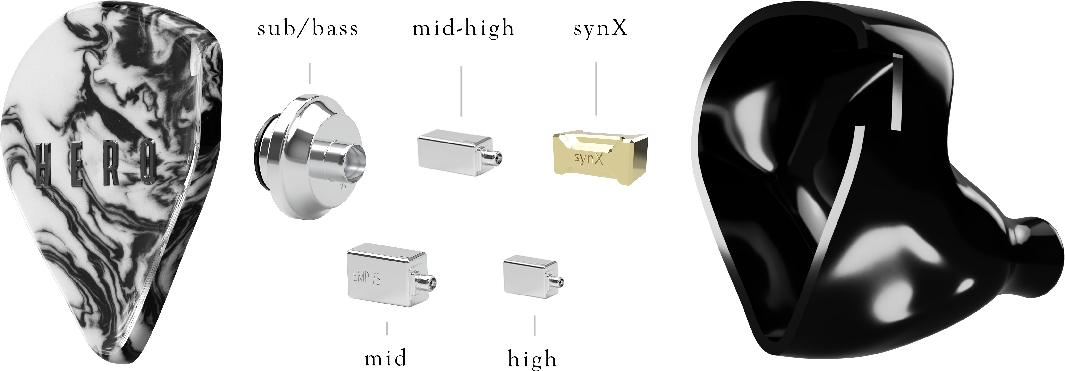 Empire Ears Hero Universal IEMs (Open Box - Like New)
